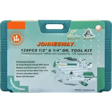 Набор инструмента Jonnesway 128 пр. 1/4" 1/2" DR S04H524128S S04H524128S18 48372