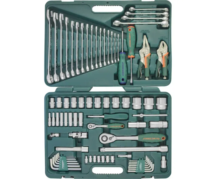Набор инструмента универсальный 1/4" 1/2"DR 78 предметов Jonnesway S04H52478S-2