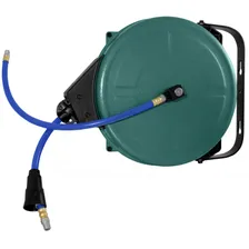 JAZ-0001A Шланг пневматический на автокатушке 9.5х13.5 мм, 12 м JonnesWay {49046}