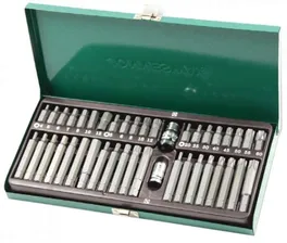 Набор бит TORX SPLINE HEX 42 предмета JONNESWAY S29H4142SM