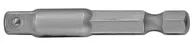 D150ADP14 Переходник для механизированного инструмента 1/4"HDRх1/4"DR, 50мм JONNESWAY