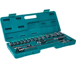 Набор головок дюймовых 3/8"-1 1/4" ( 1/2") 6-гран. ( 19 шт) Jonnesway