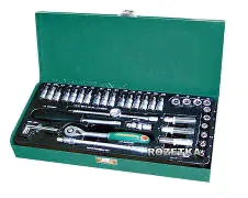 JONNESWAY S04H2141S Набор торцевых головок 1/4" 4-13 мм, 41 предмет