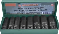 Набор ударных торцевых головок 3/8" 8 предметов Jonnesway S03AD3108S